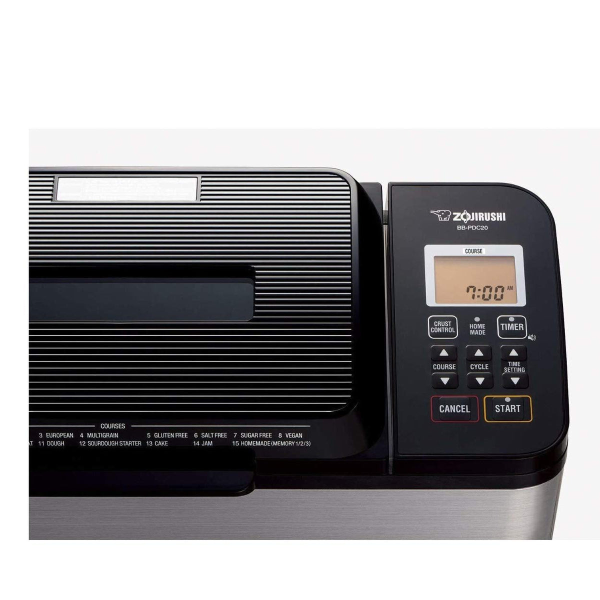 Zojirushi Bb PDC20BA Virtuoso Plus 2 Lb Breadmaker, Black