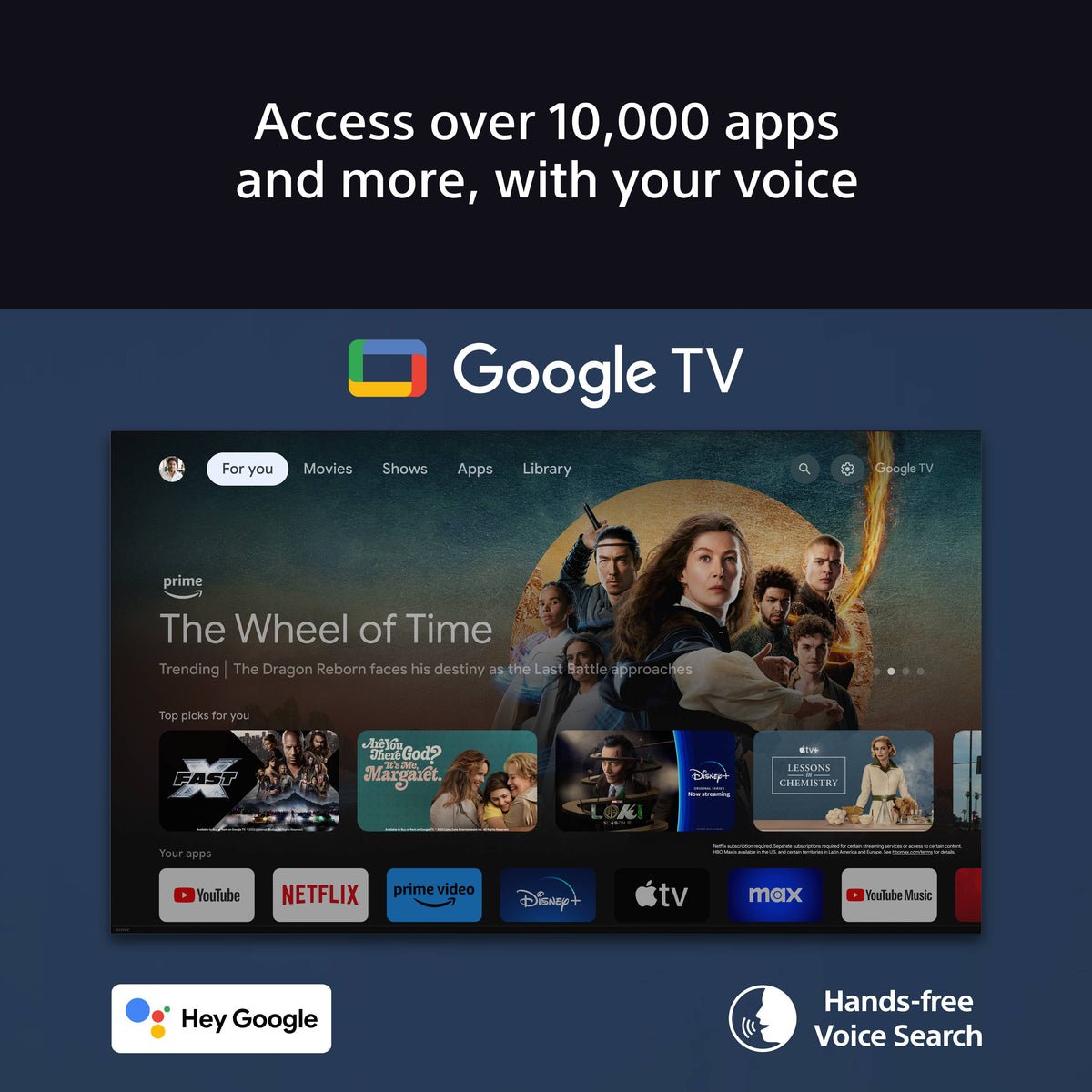 Sony K77XR80PU 77" BRAVIA 8 XR80P OLED 4K HDR Google TV - Image 4