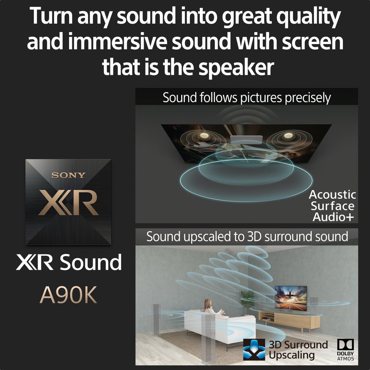 Sony XR-48A90KU 48" A90K BRAVIA XR MASTER Series OLED TV - Image 6