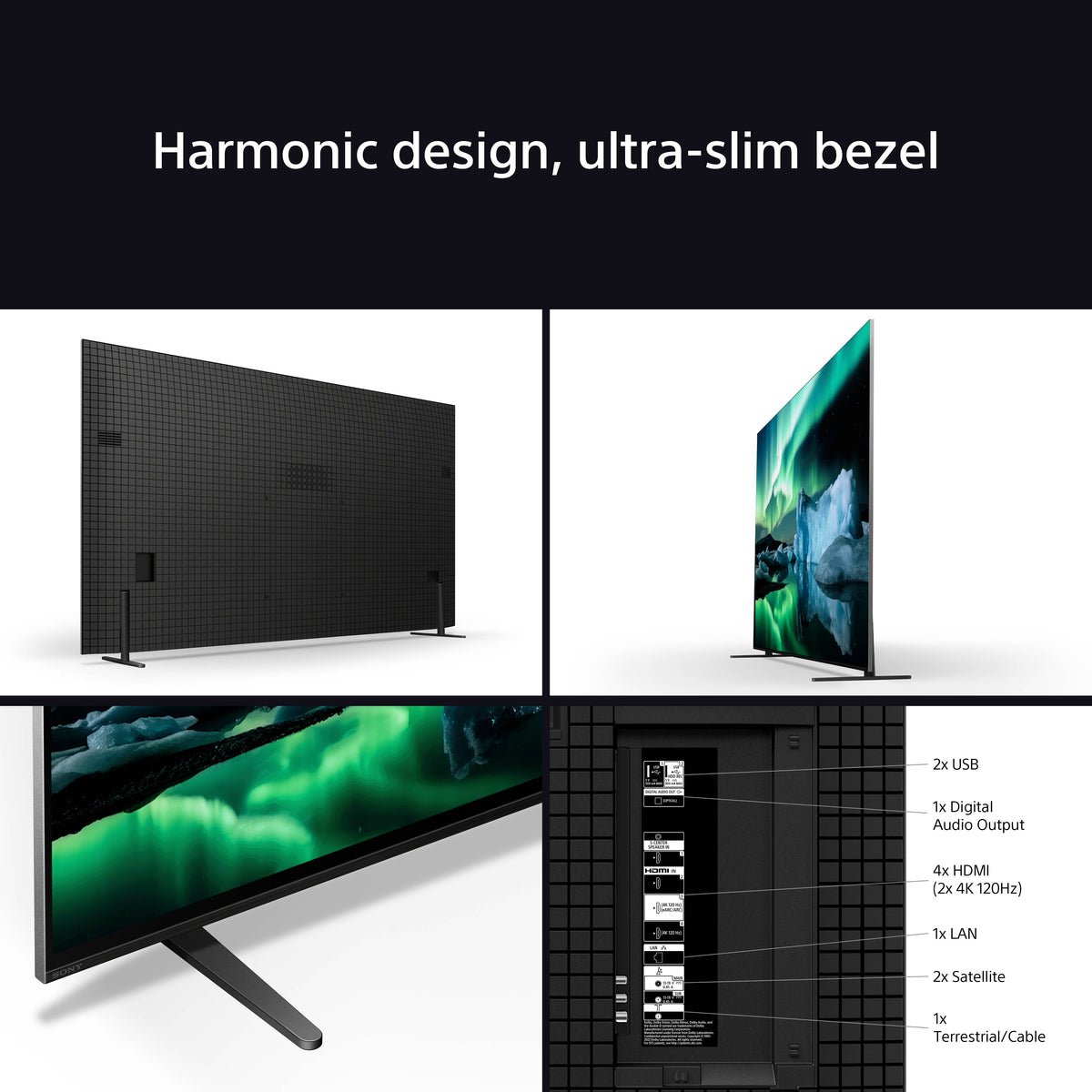 Sony K77XR80PU 77" BRAVIA 8 XR80P OLED 4K HDR Google TV - Image 9
