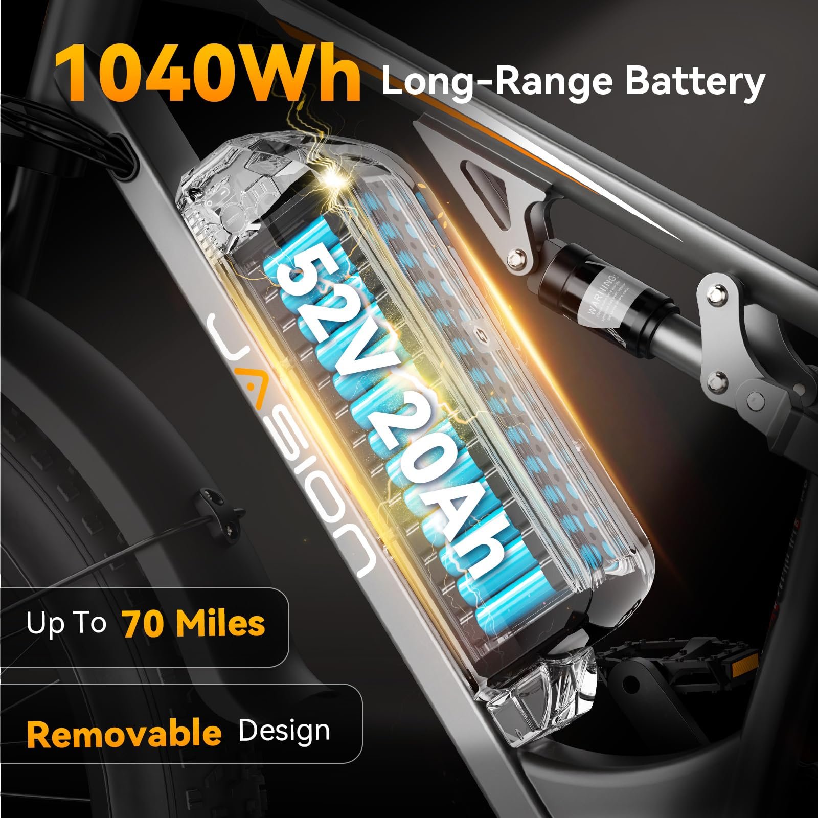 Jasion EB5 Ultra 2500W Fat Tire E-Bike