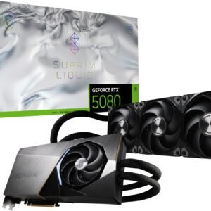 msi Gaming RTX 5080 16G SUPRIM Liquid SOC Graphics Card (16GB GDDR7, 256-bit, Extreme Performance: 2