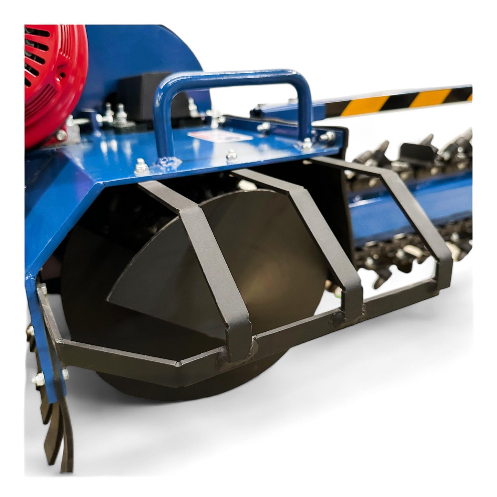 HOCTCR1500 GX390 13 HP Walk-Behind Trencher, 25-Inch Trenching Depth x 4-Inch Trenching Width, 27 Tungsten Carbide Teeth Chain - Image 2