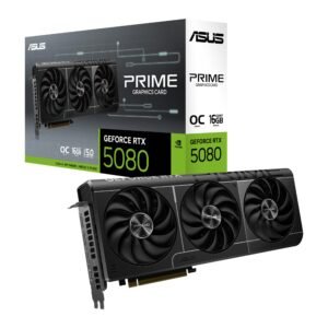 ASUS Prime GeForce RTX 5080 EVO 16GB GDDR7 OC Edition Gaming Graphics Card