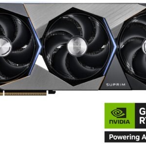 msi Gaming RTX 5080 16G SUPRIM SOC Graphics Card (16GB GDDR7, 256-bit, Extreme Performance: 2760 MHz