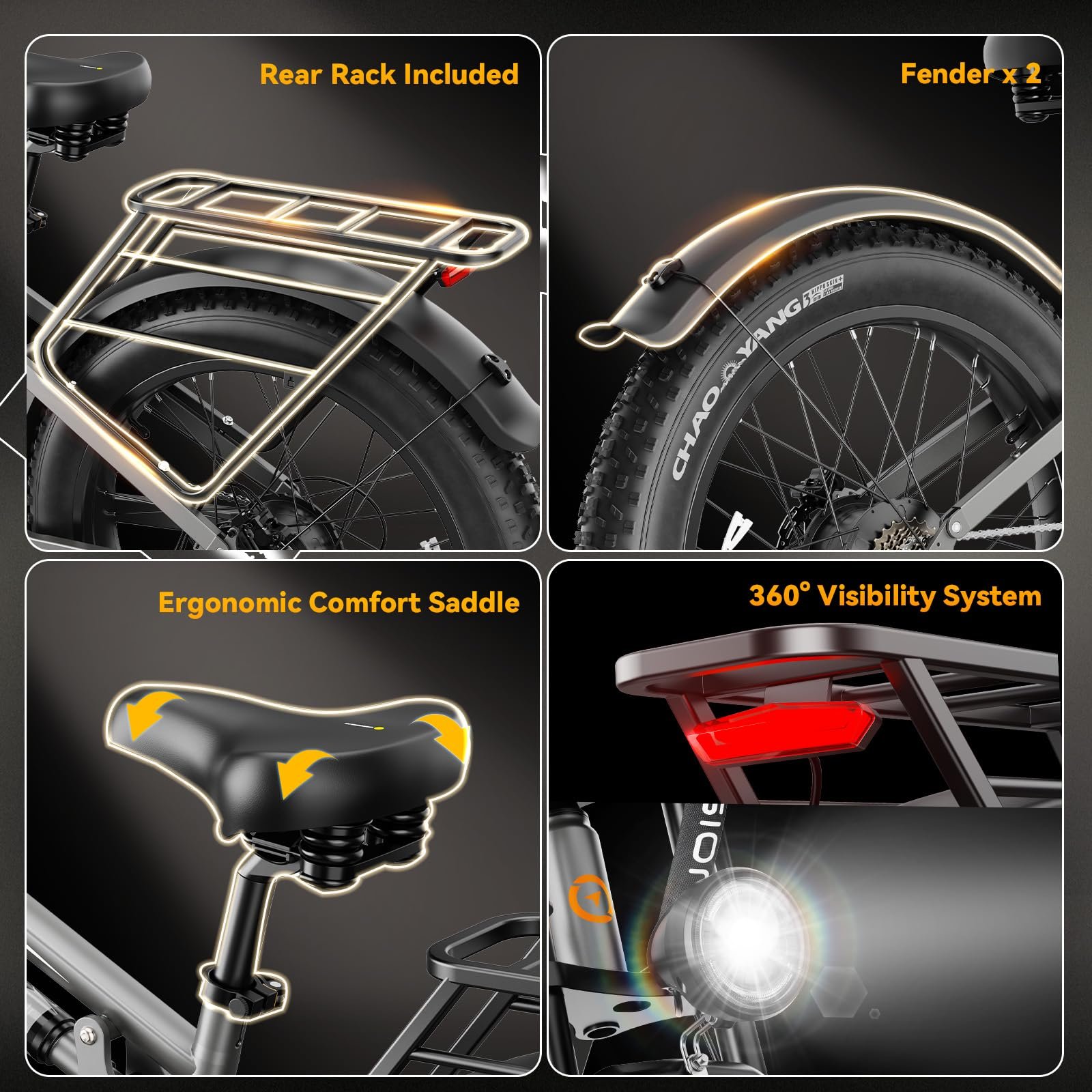 Jasion EB5 Ultra 2500W Fat Tire E-Bike