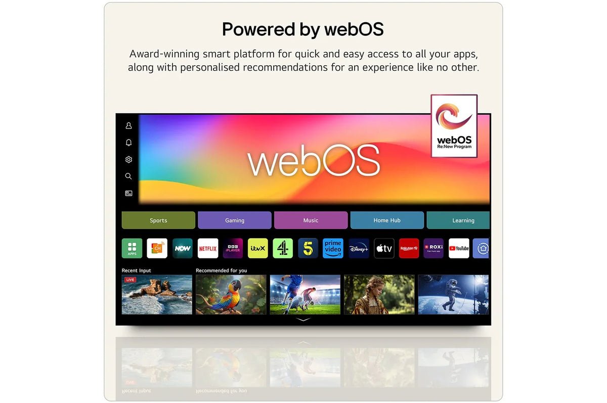 LG OLED48G66LS 48 inch OLED evo AI G6 4K Smart TV - Image 8