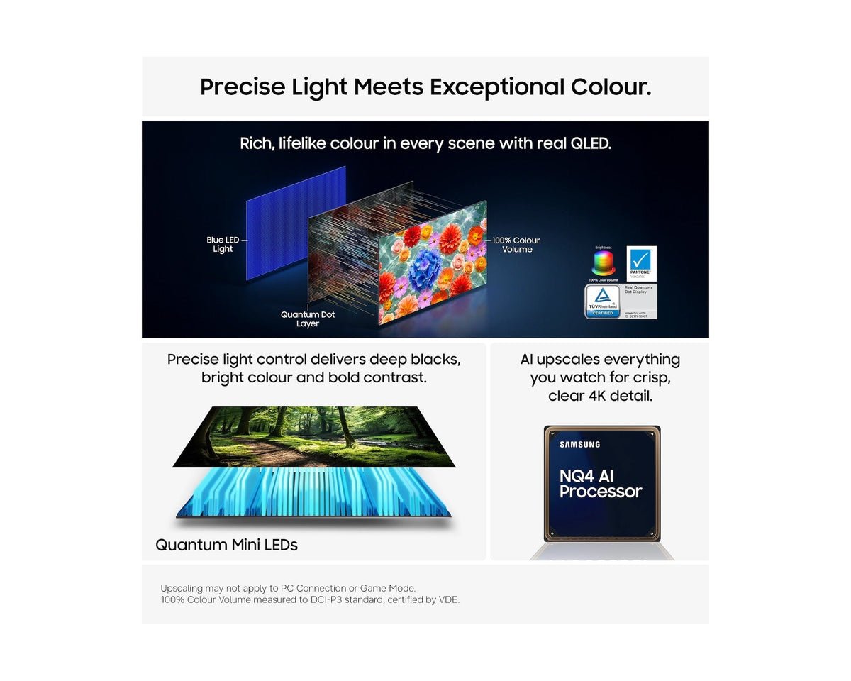 Samsung QE50QN73H 50" Neo QLED QN73H 4K Vision AI Smart TV - Image 2