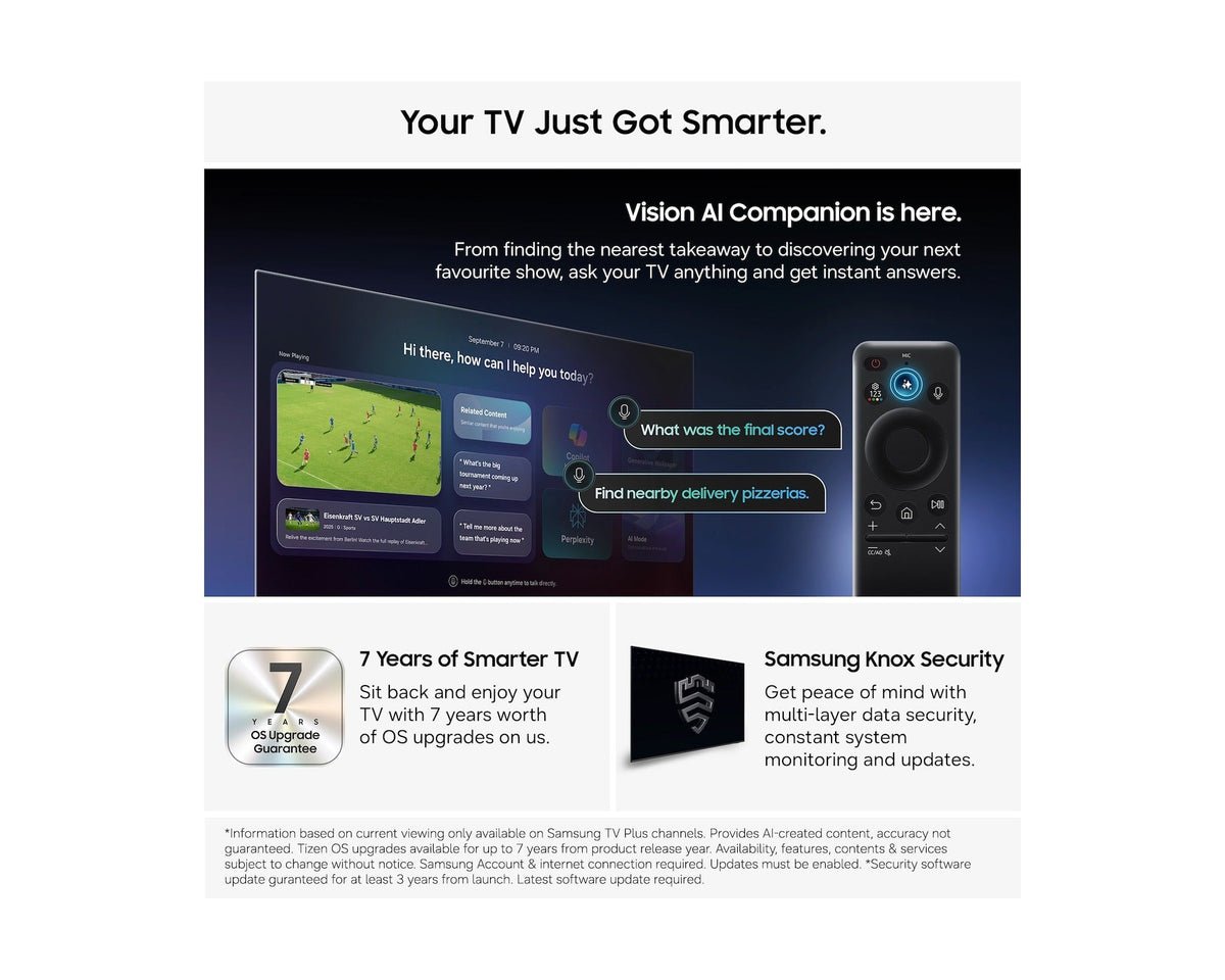 Samsung QE65QN73H 65" Neo QLED QN73H 4K Vision AI Smart TV - Image 4