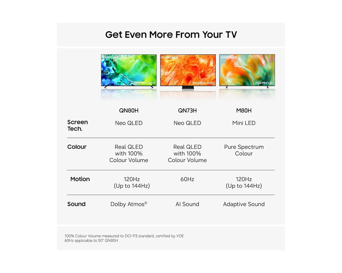 Samsung QE50QN73H 50" Neo QLED QN73H 4K Vision AI Smart TV - Image 6