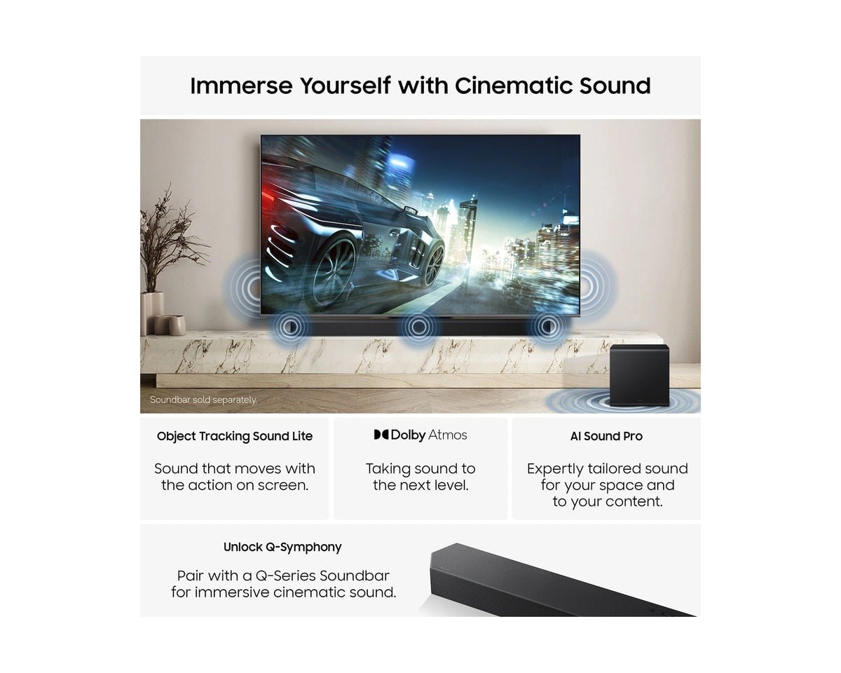 Samsung QE50QN80H 50" Neo QLED QN80H 4K Vision AI Smart TV - Image 3