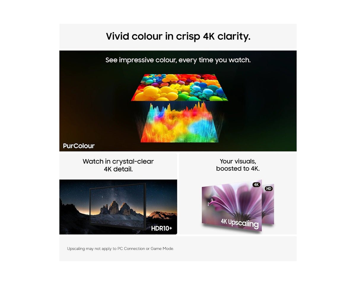 Samsung UE43U8020H 43" Crystal UHD U8020H 4K Vision AI Smart TV - Image 3
