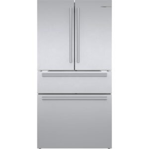 Bosch 36 Inch Wide 20.5 Cu. Ft. Energy Star Rated Full Size Refrigerator with EasyClean